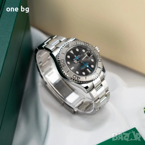 Rolex Yacht Master Silver platinum, снимка 10 - Луксозни - 53459614