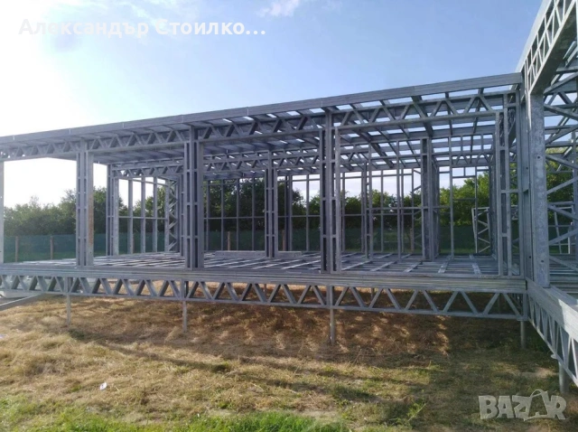 Метални основи за сглобяема къща, снимка 8 - Монтажи - 54167604