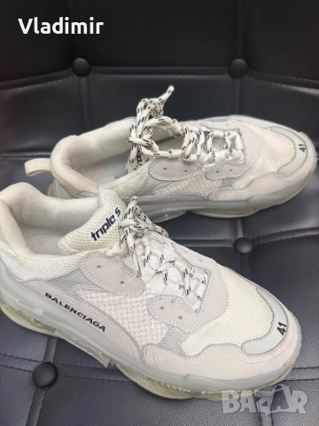 Оригинални кецове Balenciaga Triple S, снимка 5 - Кецове - 52879489