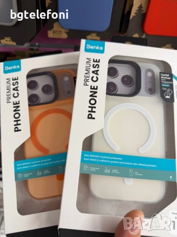 Benks луксозни премиум гърбове за iPhone 17 Pro , iPhone 17 Pro max , снимка 2 - Калъфи, кейсове - 53103240