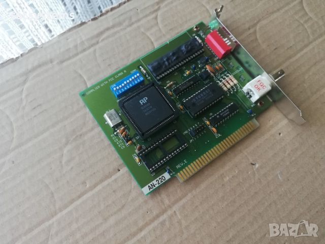 Arcnet AN-220 8-Bit ISA Network Controller Card, снимка 4 - Мрежови адаптери - 46515399