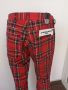Дамски панталон G-Star RAW®  5622 3D MID BOYFRIEND MILK/POMPEIAN RED CHECK, размери W25;29  /288/, снимка 6