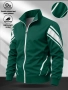 🧥 Мъжко Спортно Яке в Тъмносиньо/ Черно /Зелено в комбинация с Бяло | STBoutique, снимка 6