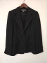 Ново дамско черно сако с блестящи нишки S-M размер, снимка 1
