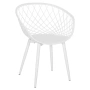 ARIADNE - Стол метални крака, седалка от полипропилен - за хотели, летни градини, снимка 4