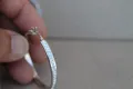 Дамски сребърни обеци с камъни, снимка 8