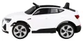 Audi E-Tron Sportback 12V – Детска акумулаторна кола, Бяла, EVA гуми, 4x4, снимка 4