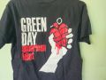 Green Day тениска band tee M music rock , снимка 2