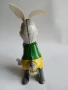 Стара румънска механична играчка заек., снимка 4