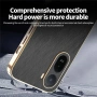 KADEM Електропокрит Калъф за Xiaomi Redmi A7 Pro 4G - Копринена текстура, PU+TPU, 3 цвята, снимка 6