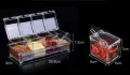 Контейнери за съхранение на подправки crystal seasoning box, снимка 4