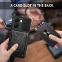 Xiaomi Poco X7 Pro / X7 / RING CARD SLOT Удароустойчив кейс калъф гръб със слот за карта, снимка 5