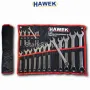 Професионален Комплект Звездогаечни Ключове HAWEK 18 части (8-32мм) Изработени от Хром Ванадиева Сто, снимка 1
