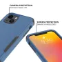 Удароустойчив калъф Shock-Proof за iPhone 13 mini, Синьо и Черно, снимка 3