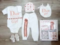 комплекти за новородени louis vuitton fendi christian dior , снимка 1