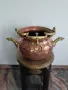 Vintage , медни казани с бронзови дръжки, дракони. , снимка 11