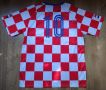 CROATIA - мъжка футболна тениска Хърватска - размер L