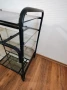 Етажерка стъкло/метал, снимка 3