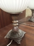 Ретро бронзова лампа, снимка 12