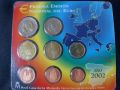 Испания 2002 – Комплектен банков евро сет от 1 цент до 2 евро – 8 монети BU
