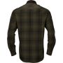 Мъжка риза Harkila - Driven Hunt flannel в цвят Olive green check, снимка 2