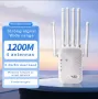 WiFi мощен усилвател 2.4 GHz, 5.0 GHz с шест антени, снимка 1