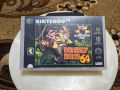 Nintendo 64, Donkey kong 64, кутия и книжка. 