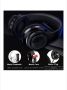 Безжични слушалки, Bluetooth 5.0, Над ухото, Черни, снимка 3