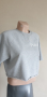 POLO Ralph Lauren Cropped Shirt Oversize Womens Size S НОВО! ОРИГИНАЛ! Дамска Тениска!, снимка 1 - Тениски - 45060755