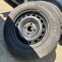 Зимни гуми Michelin Alpin 5, железни джанти Audi 4x108 195/65/15, снимка 3