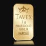 абонаментно златно кюлче Tavex-1 грам , снимка 1