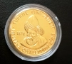 Позлатена турска монета 1000 лири 1978 г, снимка 4