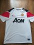 Nike 2010-12 Manchester United Away - ретро футболна тениска С, снимка 5