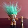 Играчка Кукла Трол Troll 7 см + коса, снимка 9