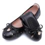 Дамски балетни обувки с панделка - удобни и стилни, снимка 1 - Дамски ежедневни обувки - 45145074
