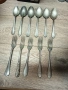 Лъжици и вилици алуминиеви от XlX век, снимка 1