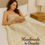Ръчно изработено одеяло – меко, топло и уникално 🧶, снимка 2