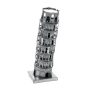 3D лазерно изрязан металeн пъзел Кулата в Пиза - Направи си сам., снимка 1