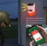 Tuya WiFi соларен външен PIR алармен датчик движение със звукова и светлинна сигнализация, снимка 5