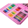 4731 Пълен комплект за рисуване 86 части – Акварели и цветни моливи в куфарче за момичета, снимка 11
