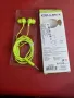 Слушалки Cellect Wired Headset 3.5mm Green, снимка 1