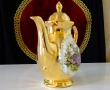 Кана баварски порцелан,злато,картина на Антоан Вато. , снимка 6