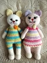 Плетени играчки - зайци и котки, снимка 10