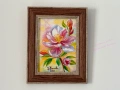 Оригинална картина – цвете – акварел – идея за подарък, снимка 3