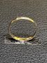 Халка пръстен златни 14 карата 585 бяло залто gold prasten halka , снимка 4