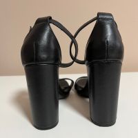 Сандали на висок ток естествена кожа Steve Madden, снимка 5 - Дамски обувки на ток - 45375872