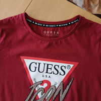 Оригинални сникърси на Guess с оригинална тениска на Guess!!, снимка 8 - Маратонки - 44742357