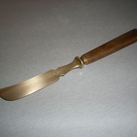 Бронзов нож., снимка 1 - Антикварни и старинни предмети - 45238803