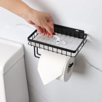 Държач за тоалетна хартия с рафт Полиран хром, SUS 304 Неръждаема стомана , снимка 9 - Други стоки за дома - 45136637
