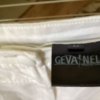 Бял панталон дамски Geva Nel №44, снимка 3 - Панталони - 45854118